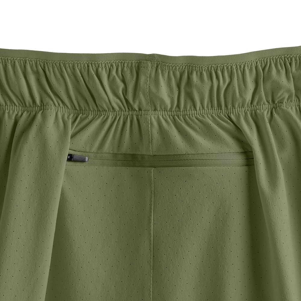 Spodenki męskie New Balance MS41286DEK – zielone
