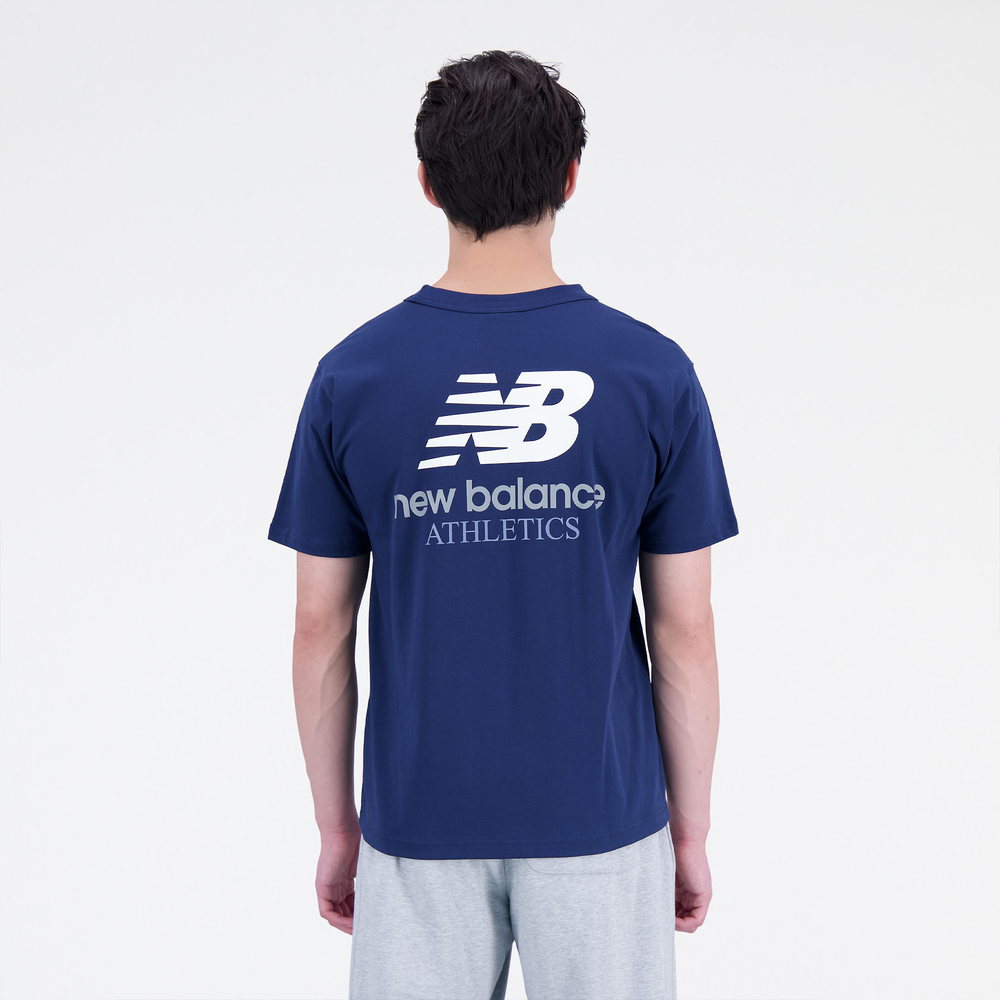 Koszulka męska New Balance MT31504NNY – granatowa