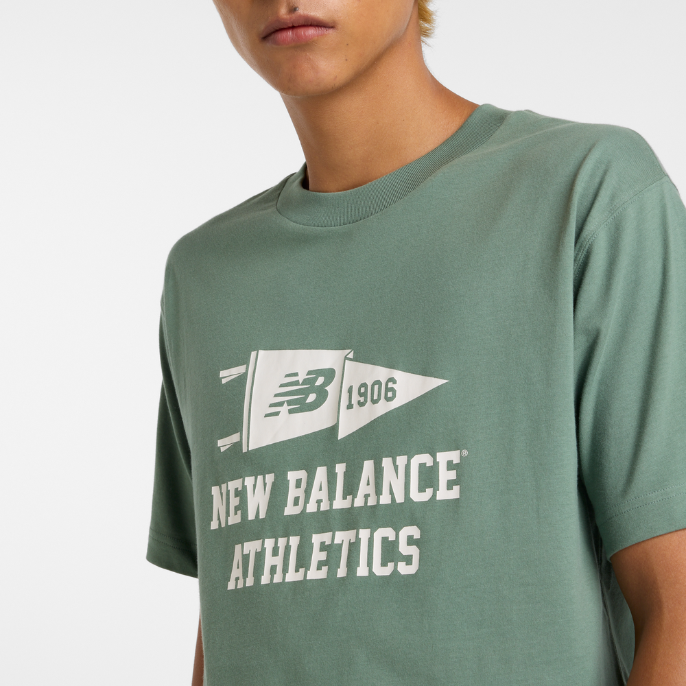 Koszulka męska New Balance MT51924DKJ – zielona