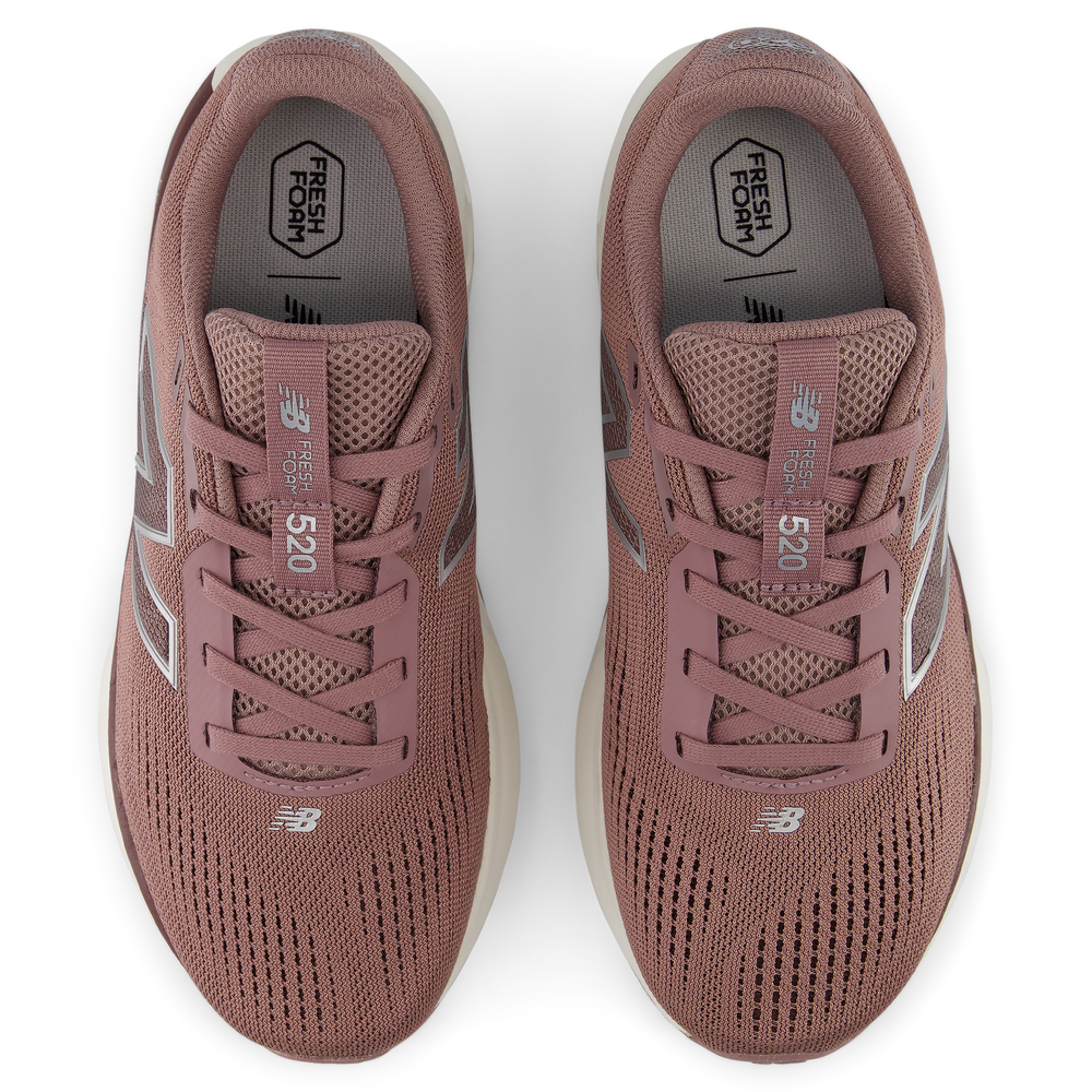 Buty damskie New Balance Fresh Foam x 520 v9 W5206Z4 – bordowe