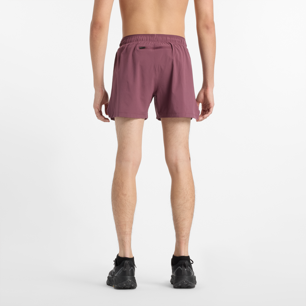 Spodenki męskie New Balance MS41286FDP – bordowe