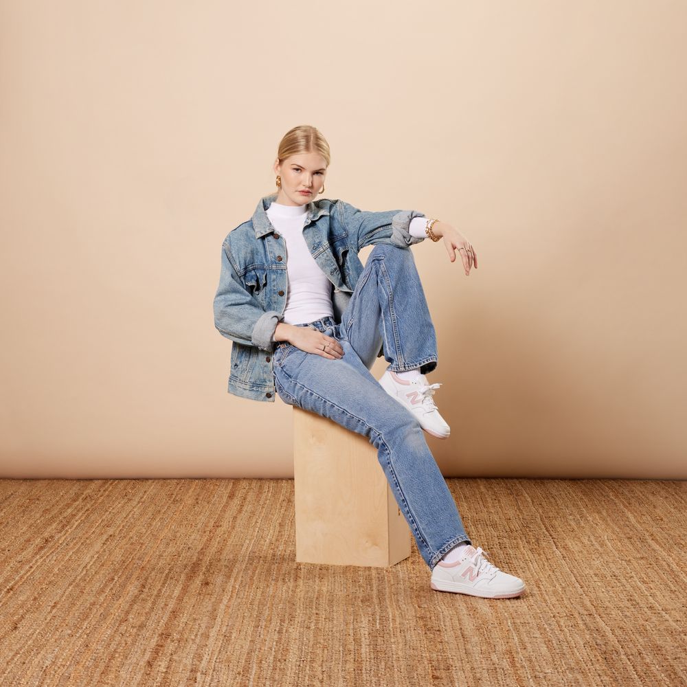 Buty unisex New Balance BB480LOP – białe