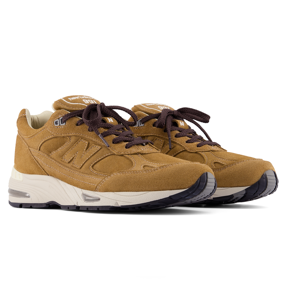 Buty damskie New Balance W991CM1 – brązowe