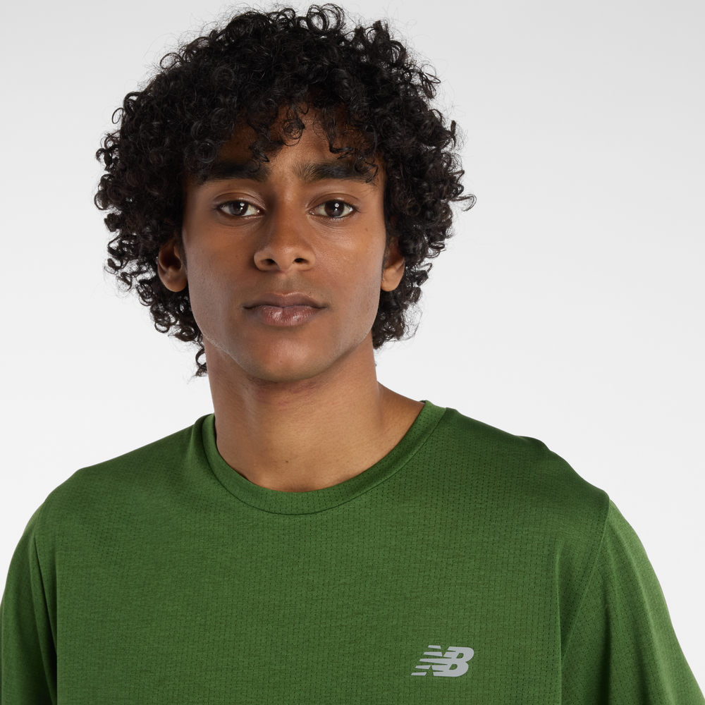 Koszulka męska New Balance MT41253DAA – zielona