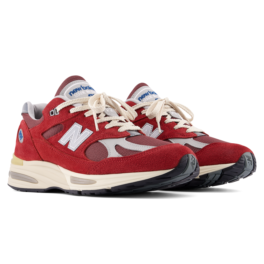 Buty unisex New Balance U991RS2 – czerwone