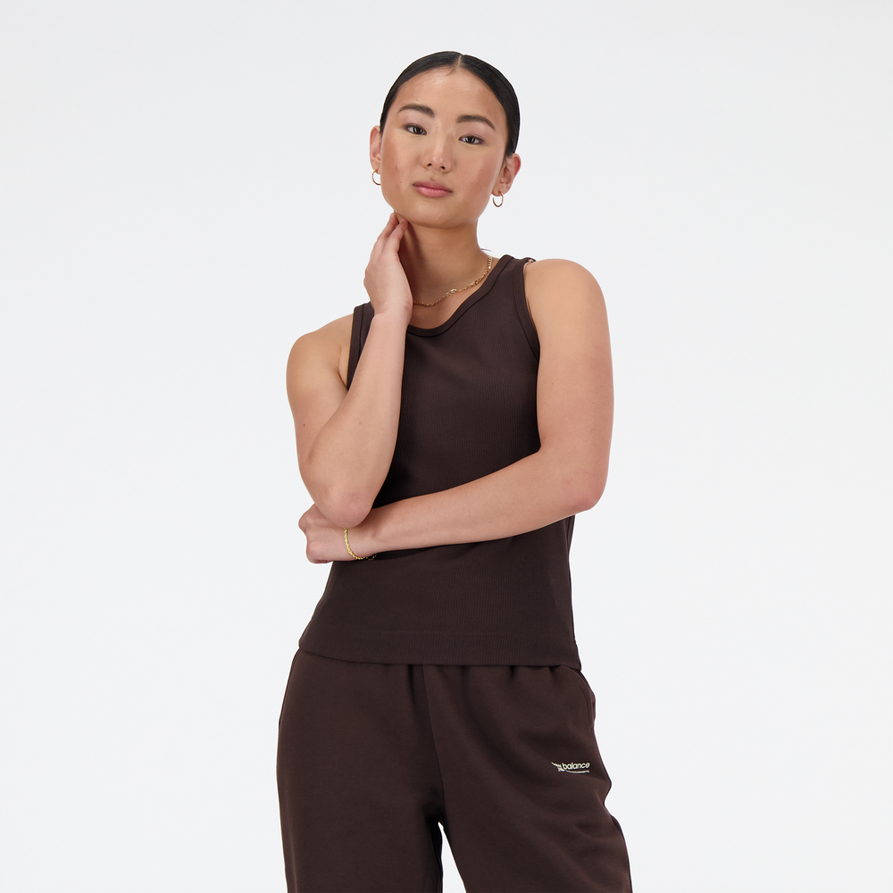 Koszulka damska New Balance WT33536KCF – brązowa