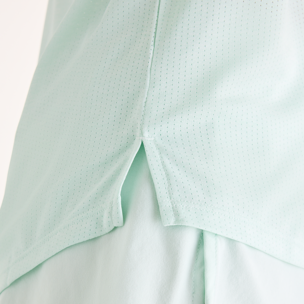 Koszulka damska New Balance WT41253AB8 – miętowa