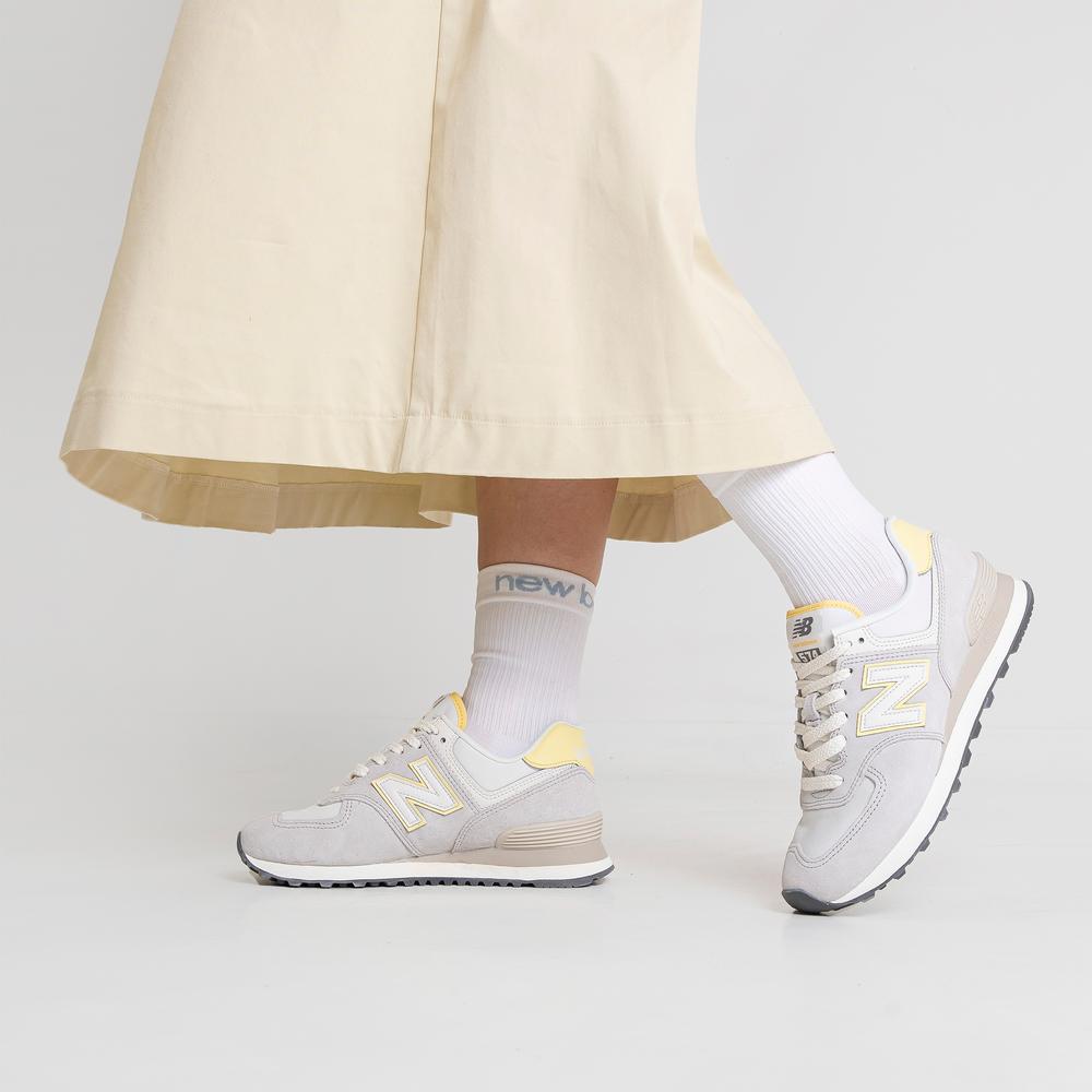 Buty damskie New Balance WL574QD – szare