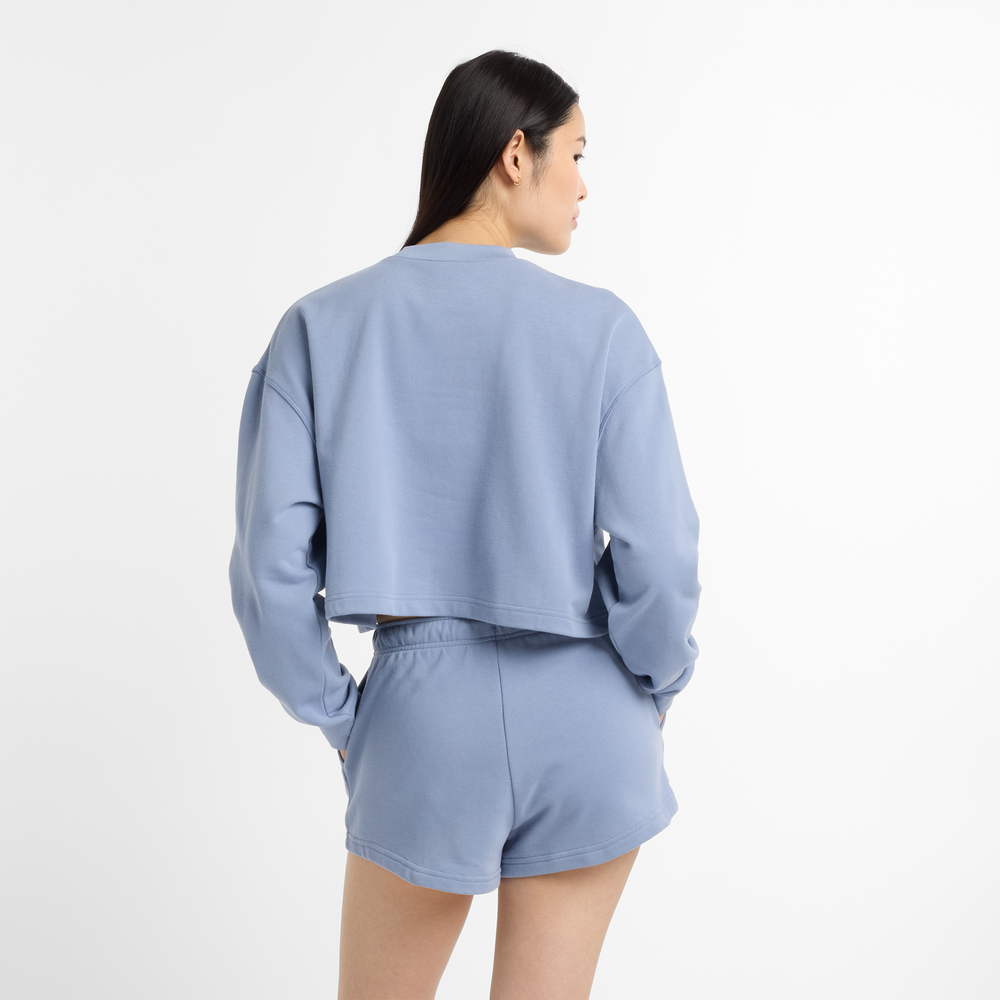 Bluza damska New Balance WT51514DUS – niebieska