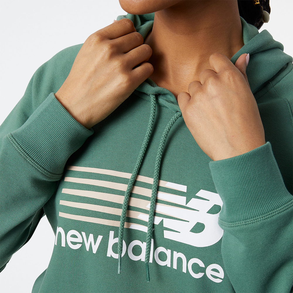 Bluza damska New Balance WT23800JD – zielona