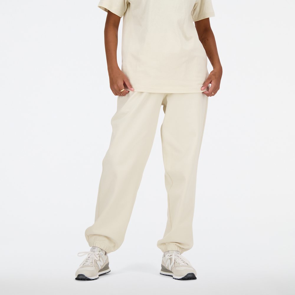 Spodnie damskie New Balance WP41513LIN – beżowe