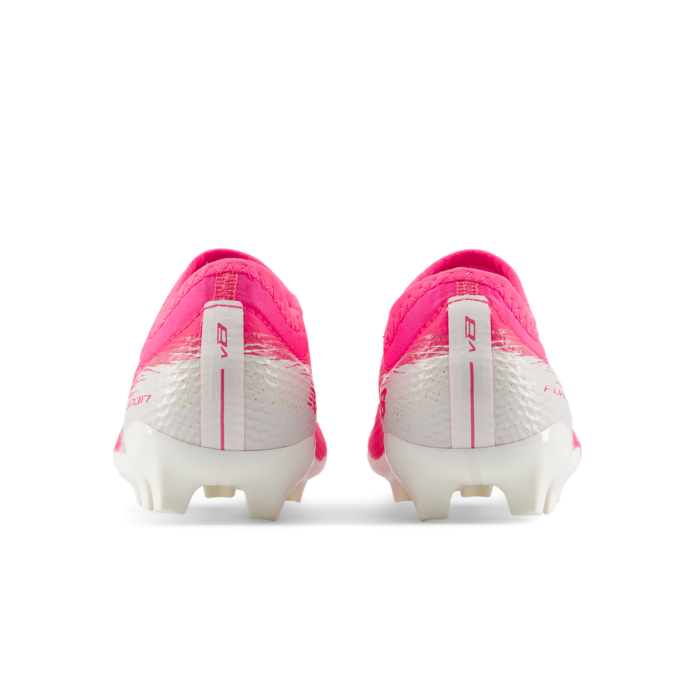 Korki dziecięce New Balance FURON TEAM JNR FG V8 YF3F6WF – różowe