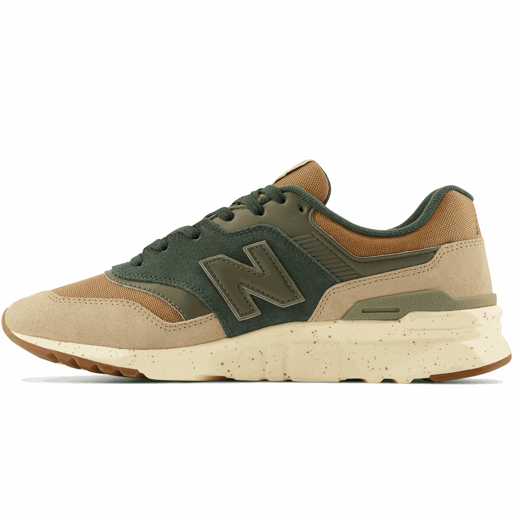Buty męskie New Balance CM997HTW – brązowo–zielone