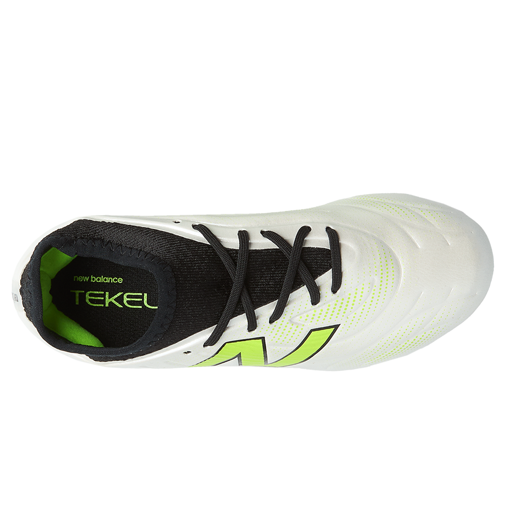 Korki dziecięce New Balance TEKELA TEAM LOW JNR FG V5 SJT3FSP5 - białe