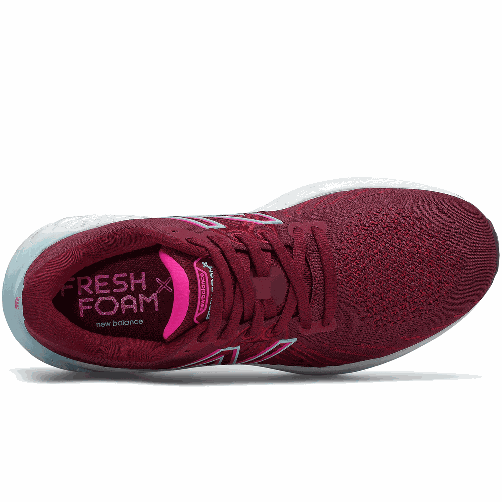 Buty damskie New Balance Fresh Foam Vongo v5 WVNGOGP5 – bordowe