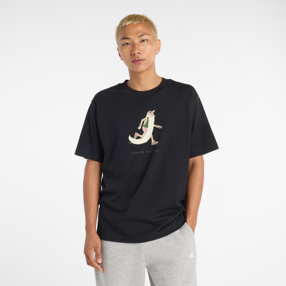 Koszulka męska New Balance MT53941BK – czarna