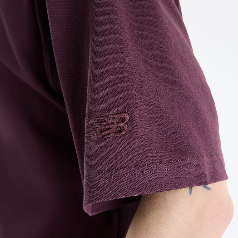Koszulka męska New Balance Athletics – bordowa