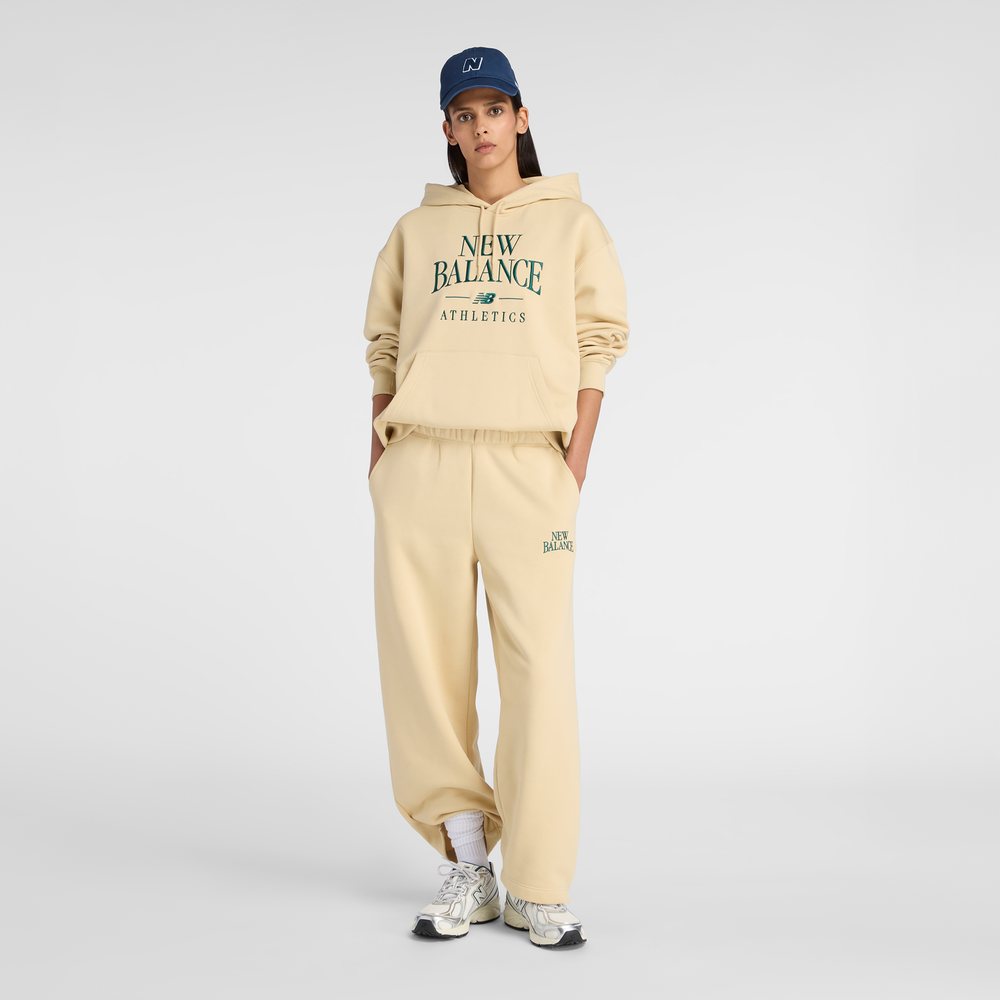 Bluza damska New Balance WT61U6QSABC - żółta