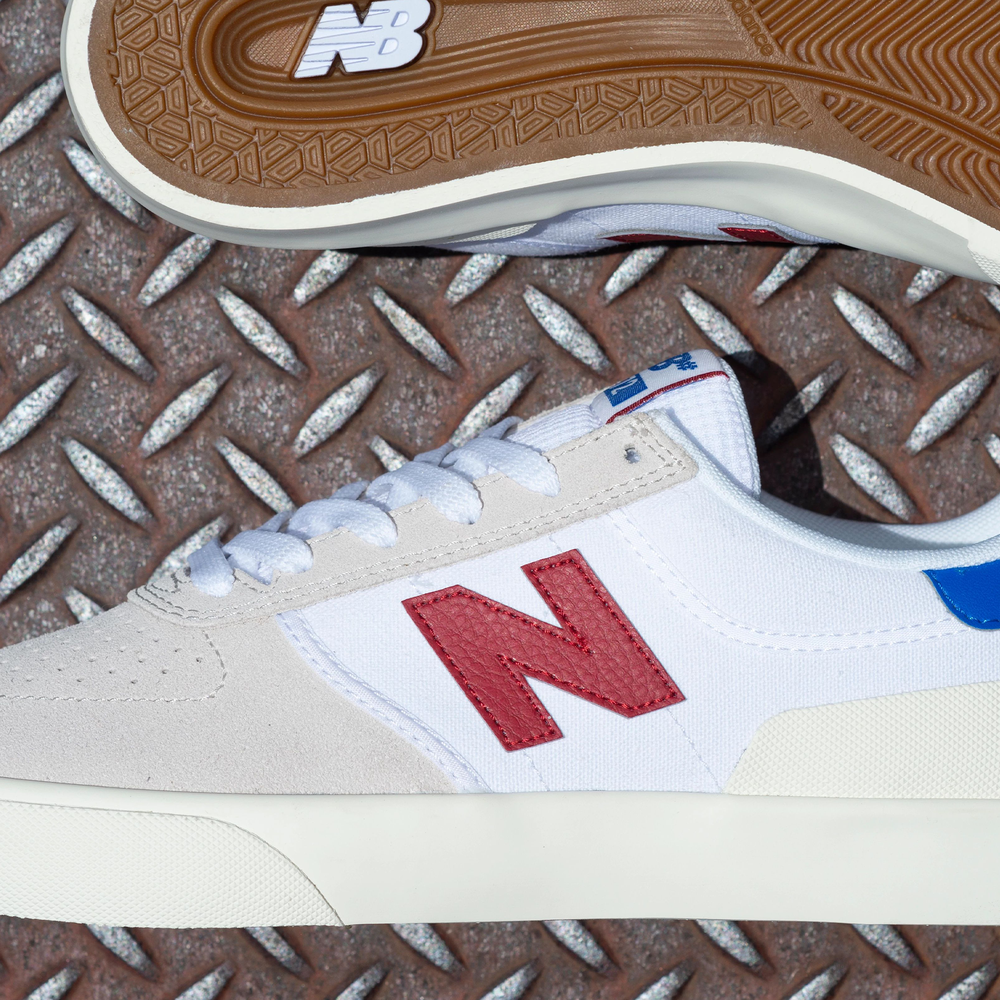 Buty męskie New Balance Numeric NM272BAB – biało–beżowe