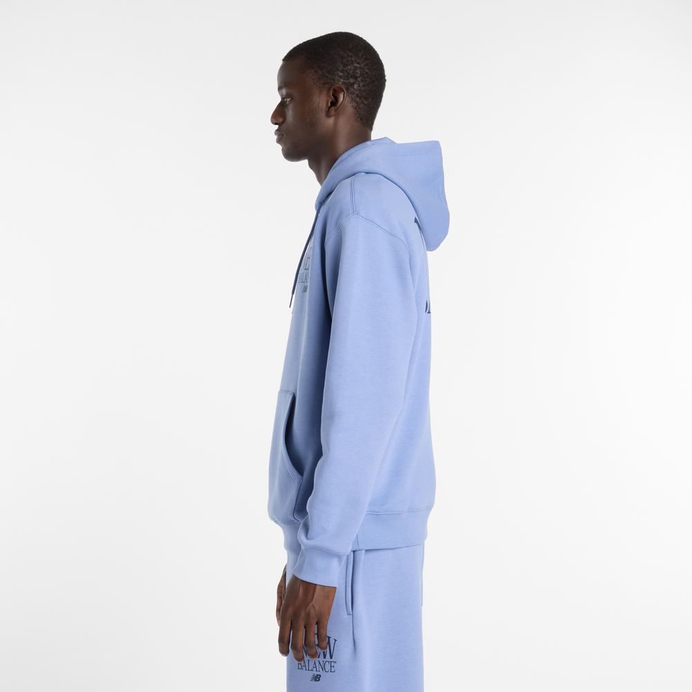 Bluza męska New Balance MT61L713AA3 – niebieska