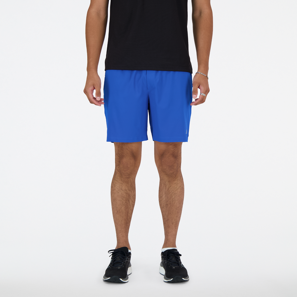 Spodenki męskie New Balance MS41288BUL – niebieskie