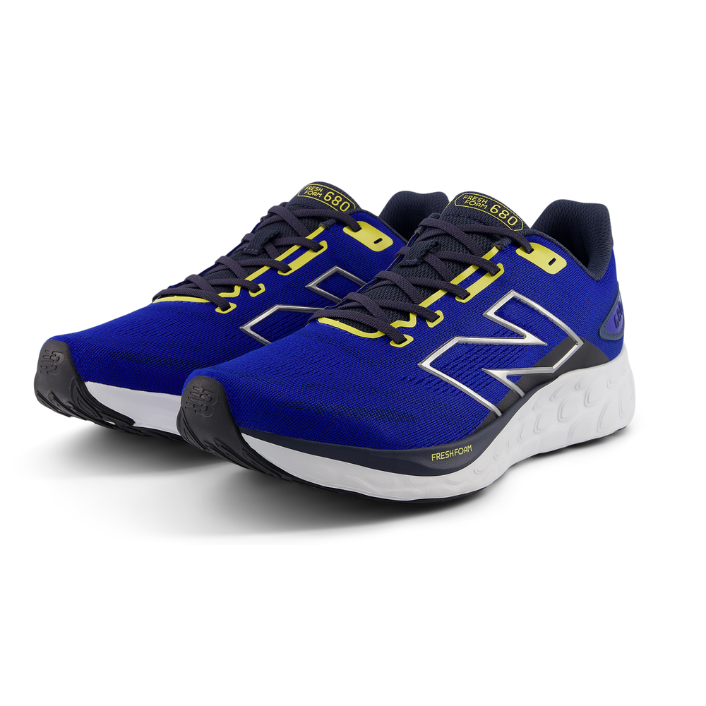 Buty męskie New Balance Fresh Foam 680 v8 M680RB8 – niebieskie