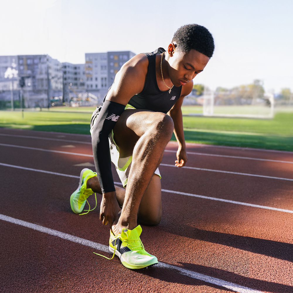 Kolce lekkoatletyczne New Balance FuelCell SuperComp MD-X v3 UMDELRSU – zielone