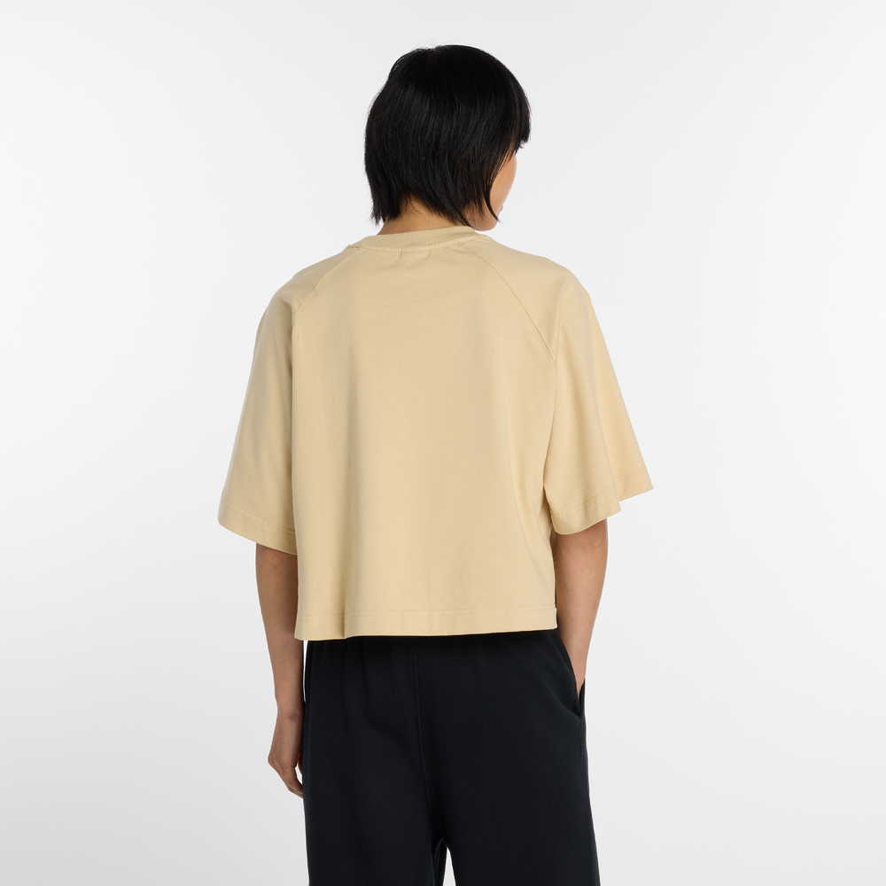 Koszulka damska New Balance WT6147DDABC – żółta