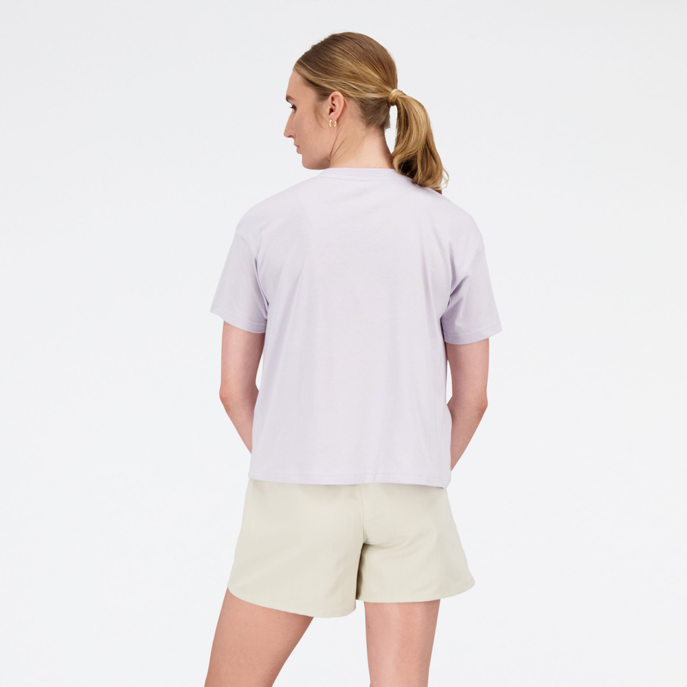 Koszulka damska New Balance WT03805GRV – fioletowa