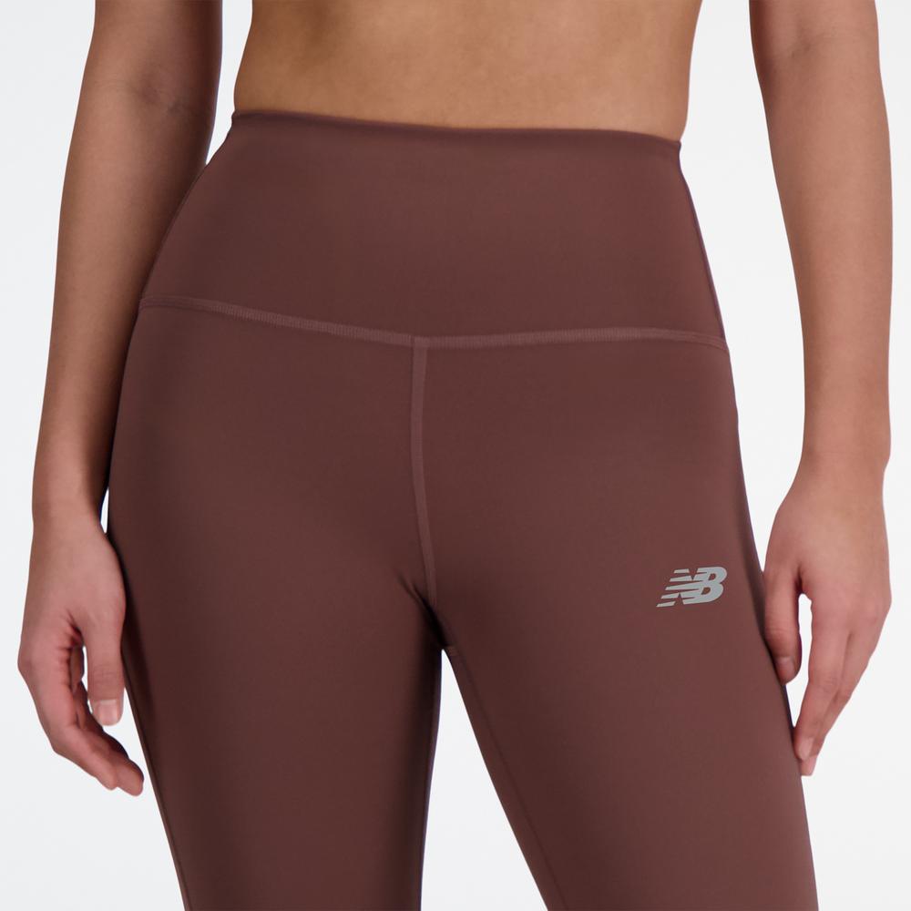 Legginsy damskie New Balance WP41237LIE – brązowe