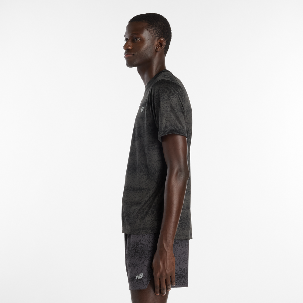 Koszulka męska New Balance MT61G4S7BGR – czarna
