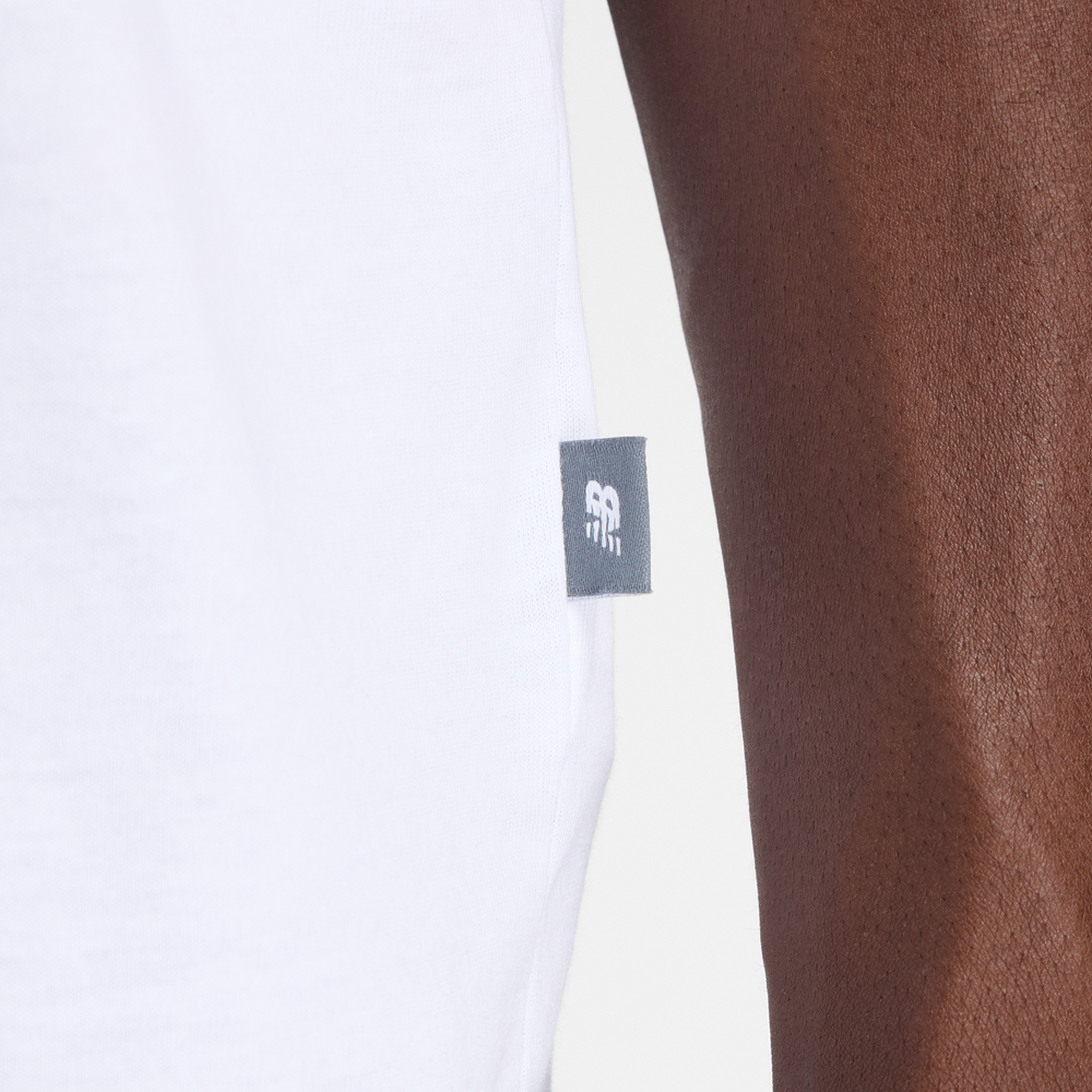 Koszulka męska New Balance MT61L3FMWT – biała