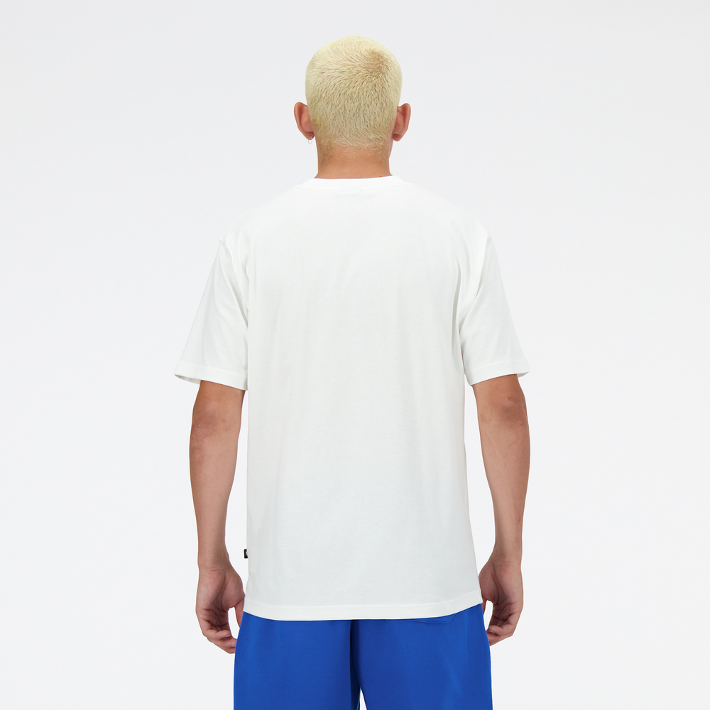 Koszulka męska New Balance MT41908SST – biała