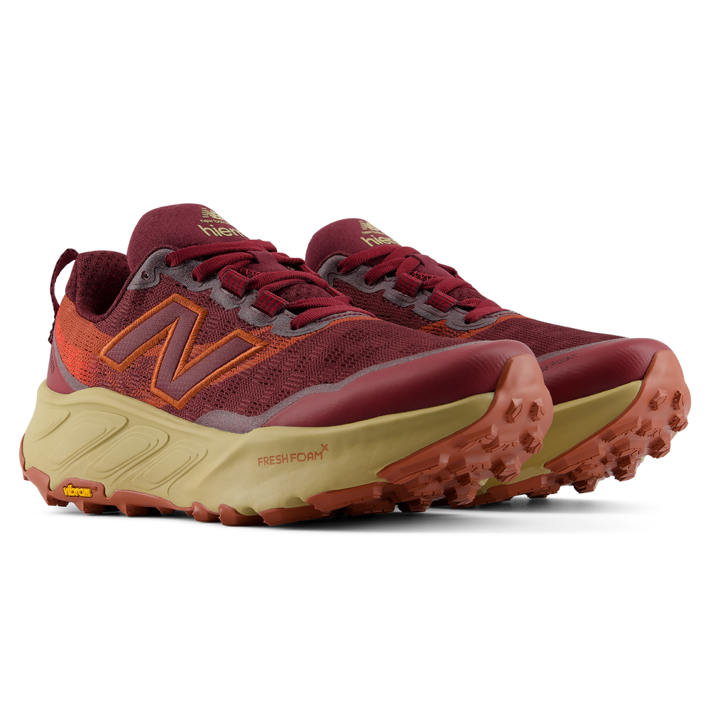 Buty damskie New Balance Fresh Foam X Hierro v9 WHIER25J – bordowe