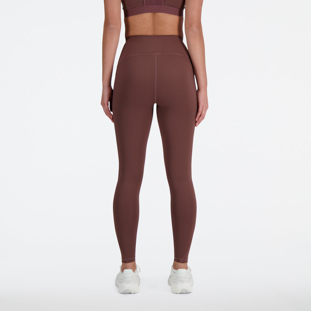 Legginsy damskie New Balance WP41237LIE – brązowe
