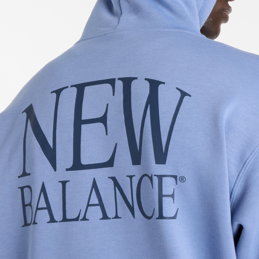 Bluza męska New Balance MT61L713AA3 – niebieska