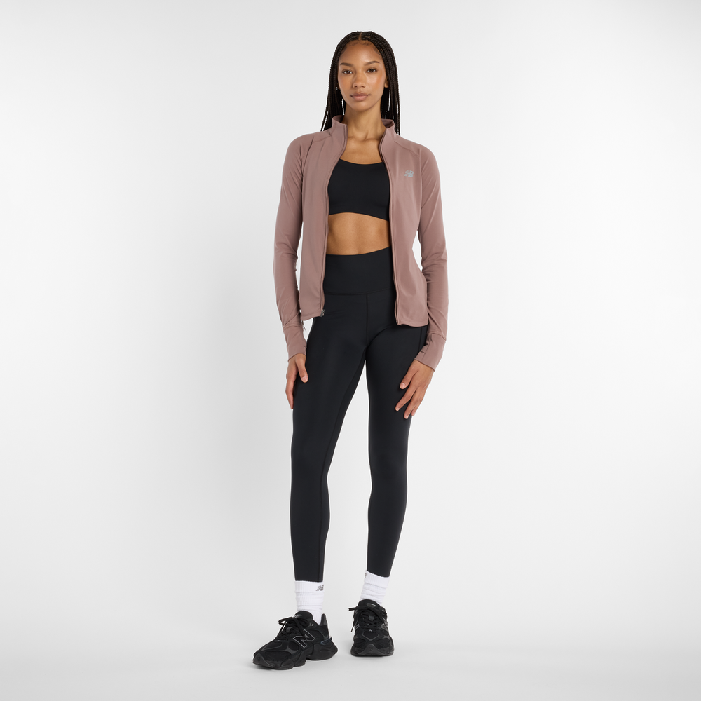 Bluza damska New Balance WJ53101EAS – beżowa