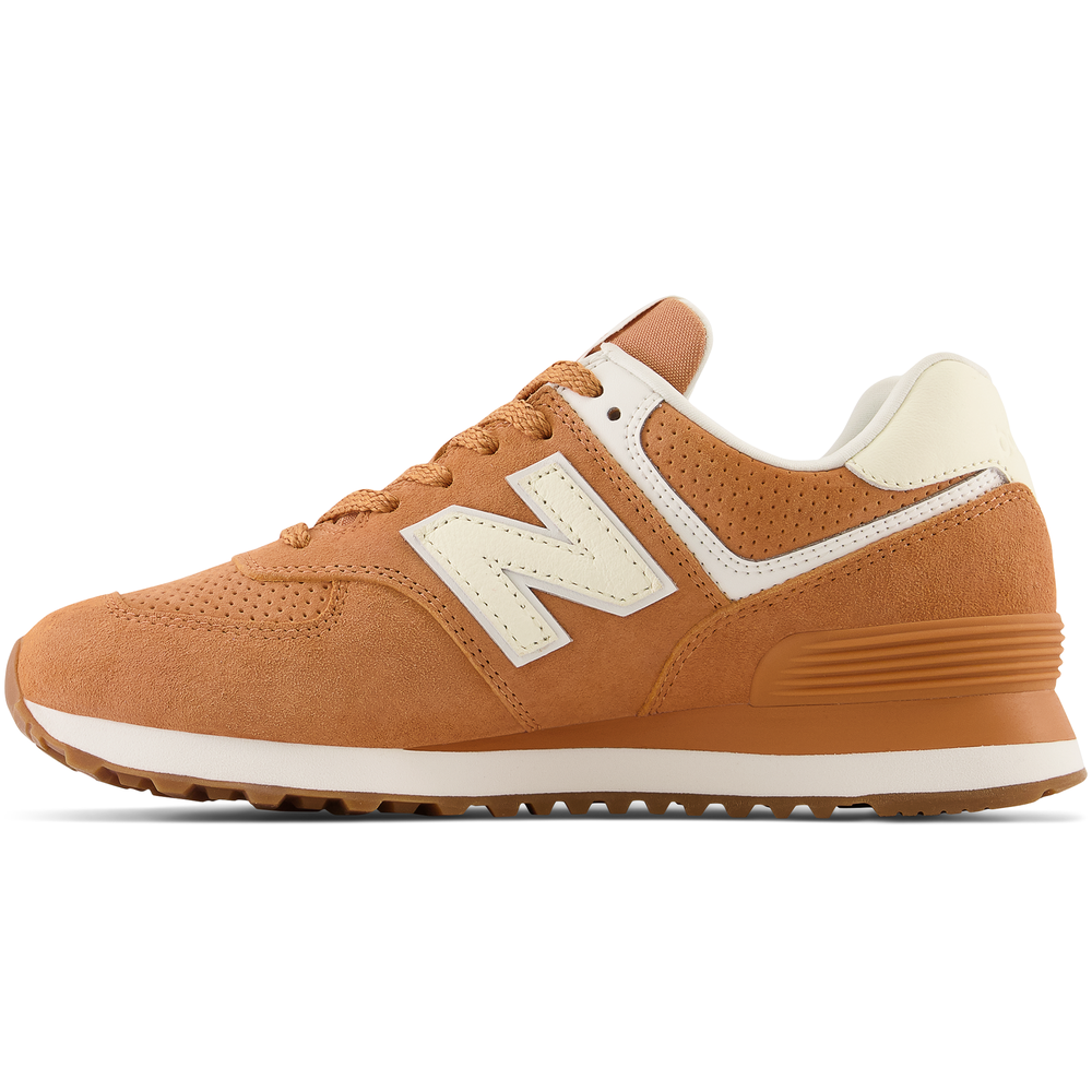 Buty damskie New Balance WL574NB – brązowe