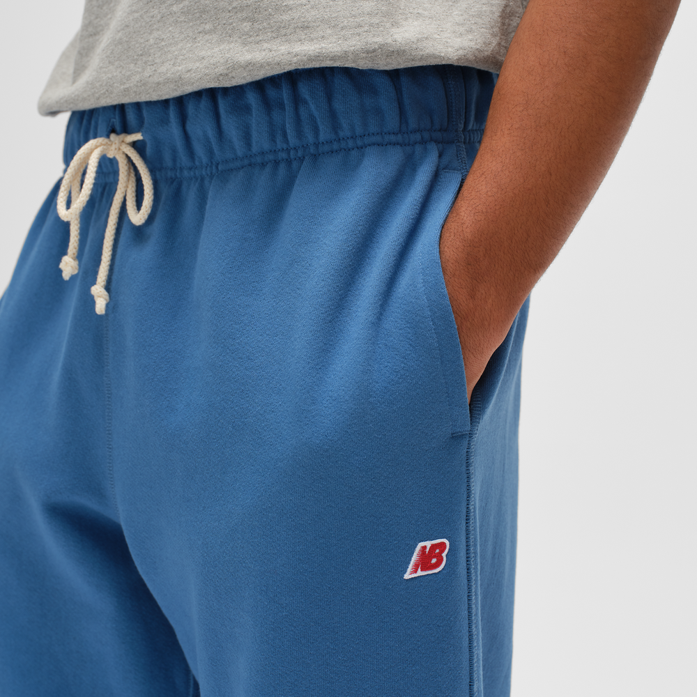 Spodnie męskie New Balance MADE in USA MP43547SET – niebieskie