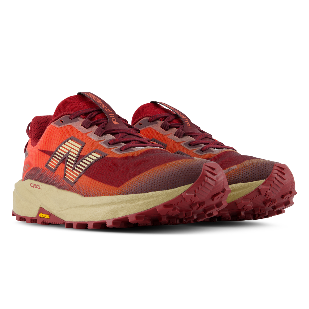 Buty męskie New Balance FuelCell Rebel Trail MRBT9X5 – bordowe