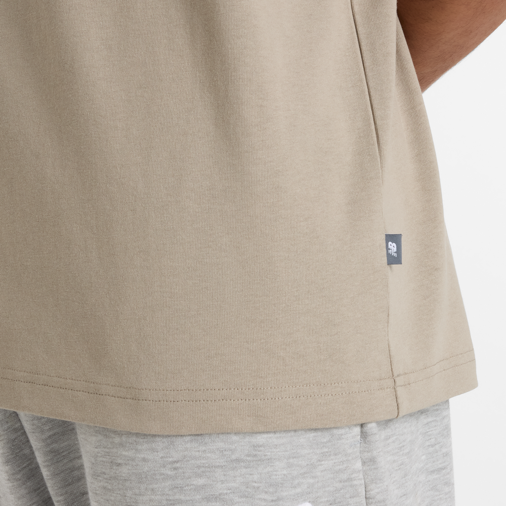 Koszulka męska New Balance MT43556ADS – beżowa