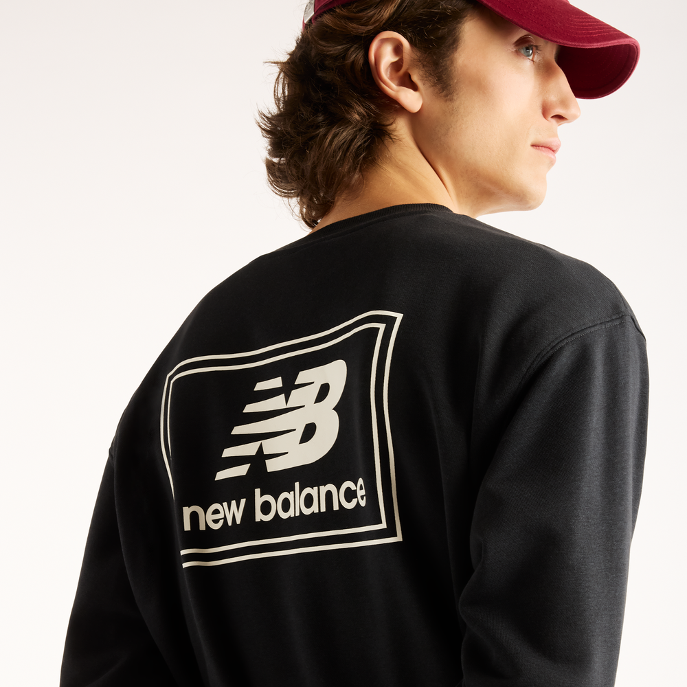 Bluza męska New Balance Woven Label – czarna