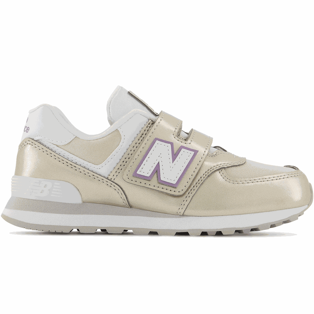 Buty dziecięce  New Balance PV574LG1 - złote