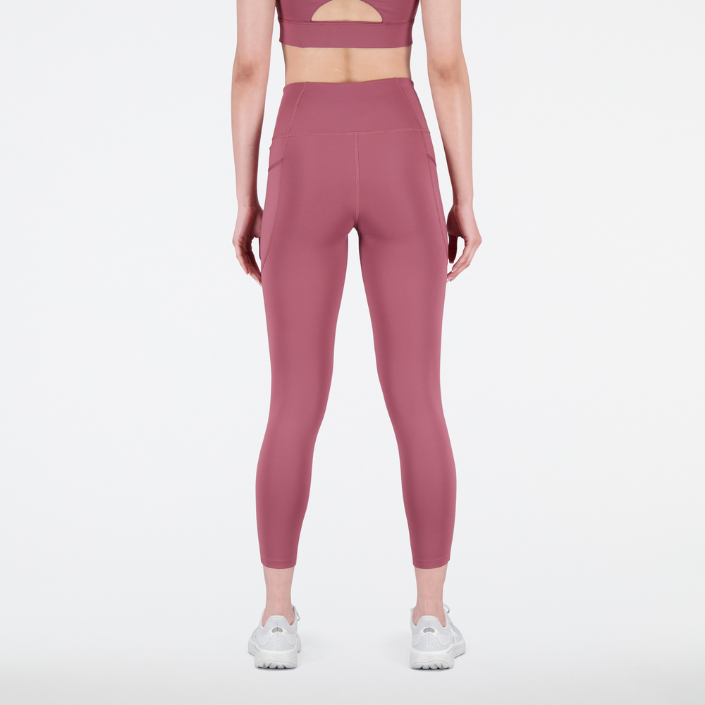 Legginsy damskie New Balance WP21112WAD – różowe