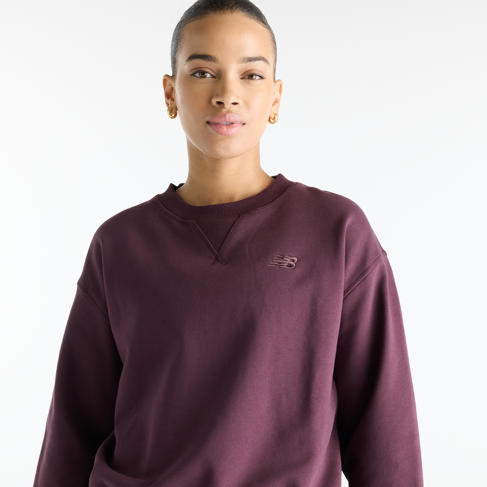 Bluza damska New Balance Athletics – fioletowa