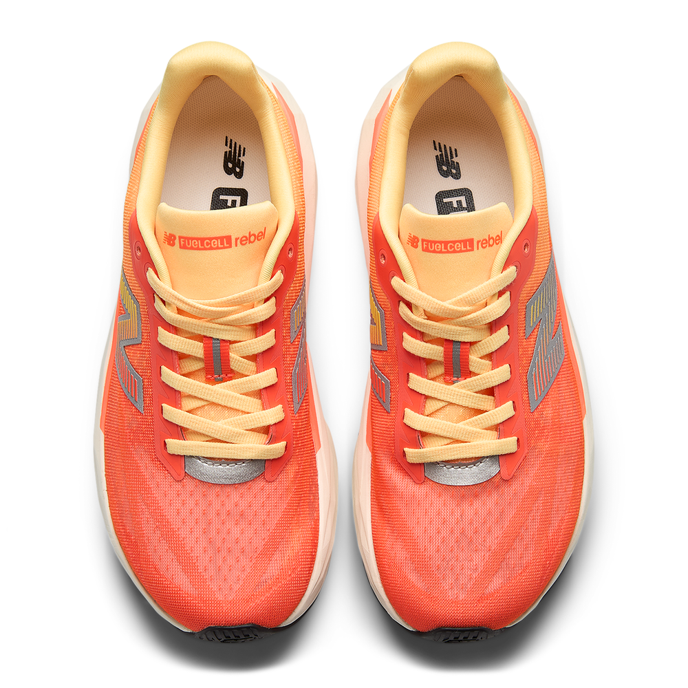 Buty damskie New Balance FuelCell Rebel v5 WFCX92I – pomarańczowe