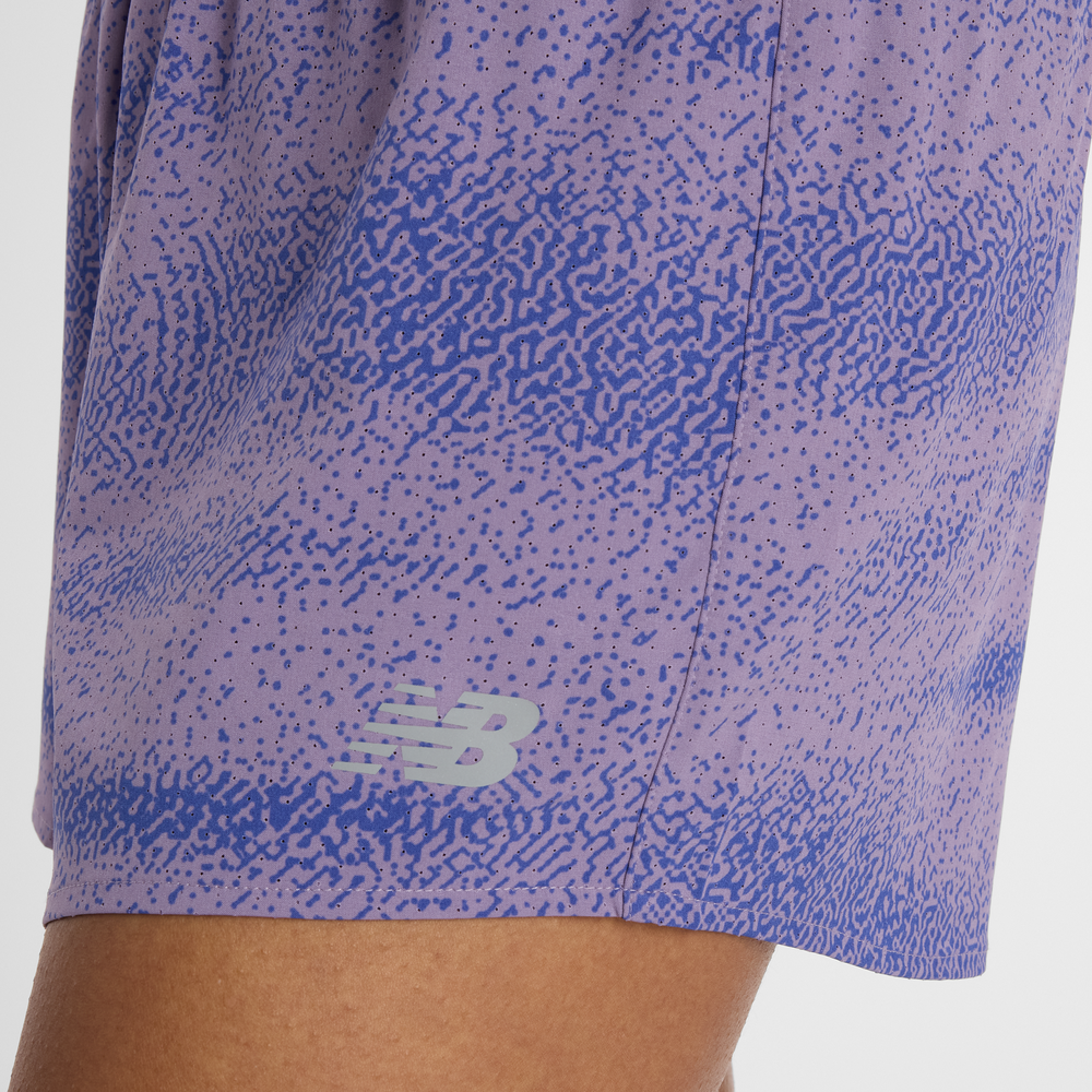 Spodenki damskie New Balance WB6177WSAA5 – fioletowe