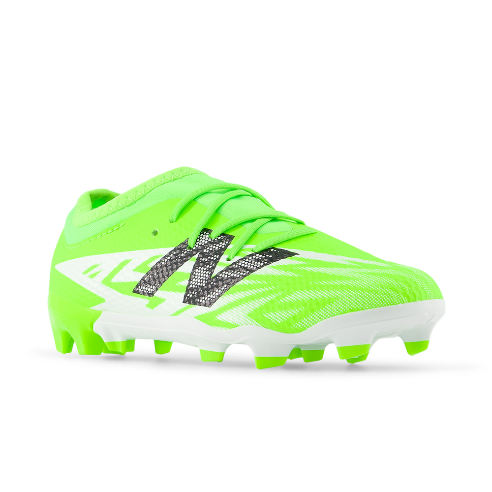 Korki dziecięce New Balance FURON TEAM JNR FG V8 SJF3FSP8 – zielone