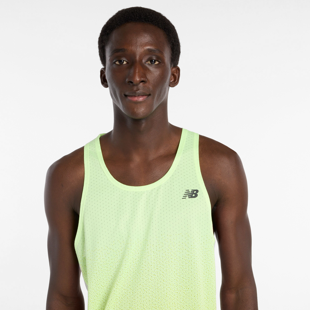 Koszulka męska New Balance MT61S1LIAFG – zielona