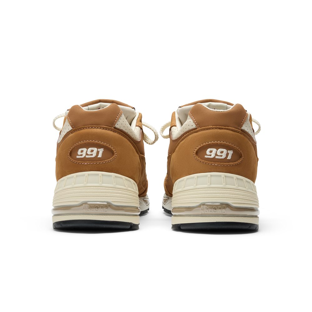 Buty damskie New Balance W991TW1 – brązowe